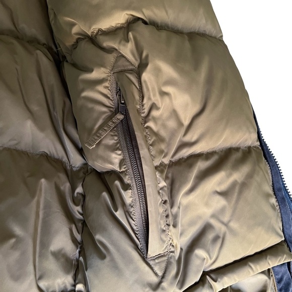 LL Bean Men’s Blue Canvas Field Barn Coat Removable Down Quilted Lining - Large - Picture 10 of 16